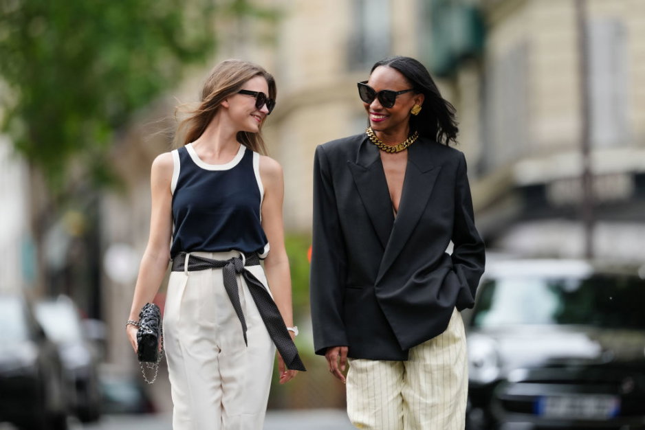 Pyjama pants spodnie lniane trend