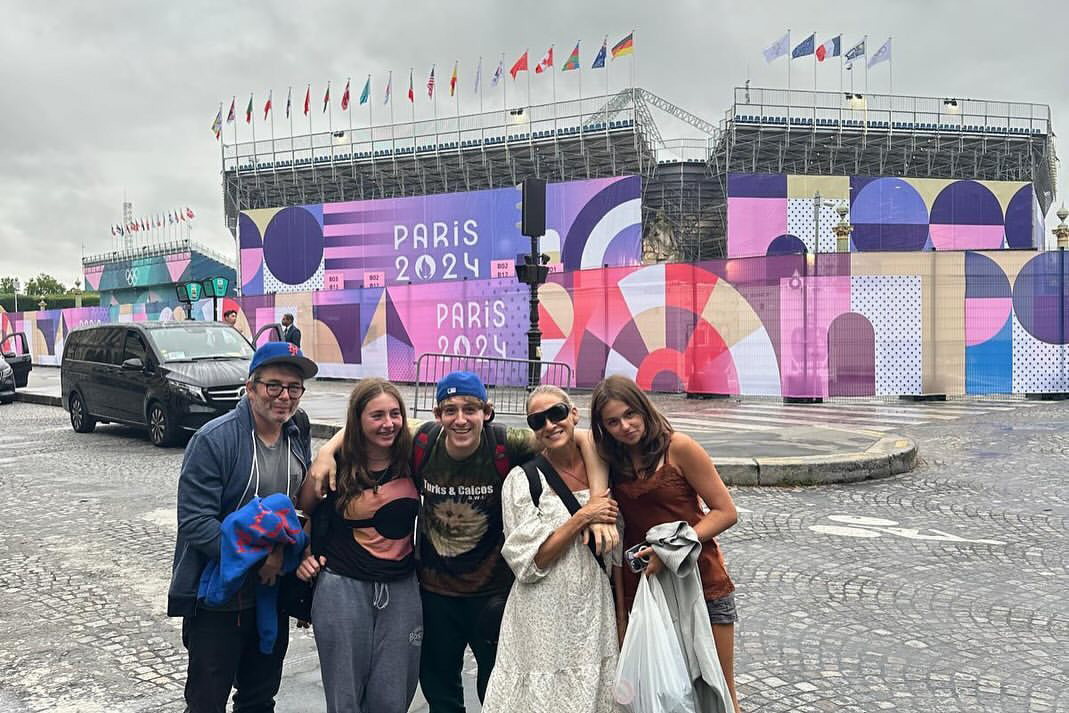 Sarah Jessica Parker z dziećmi i mężem na Igrzyskach Olimpijskich