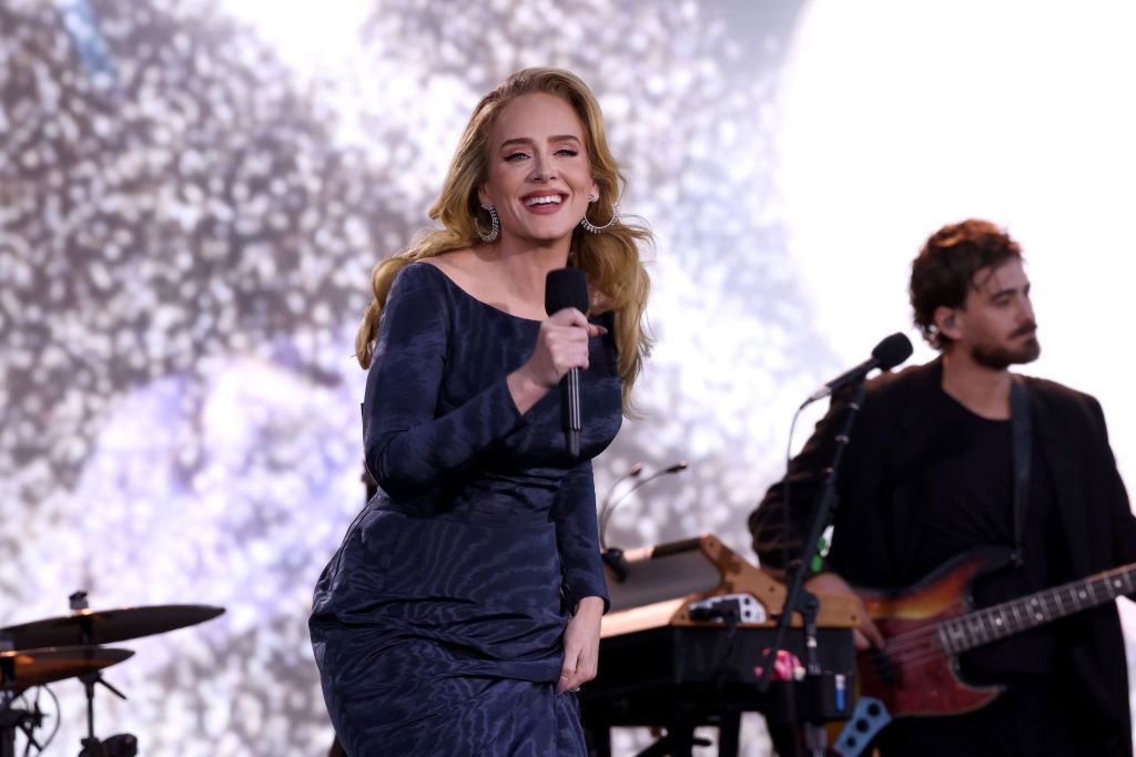 Adele na koncercie w Monachium