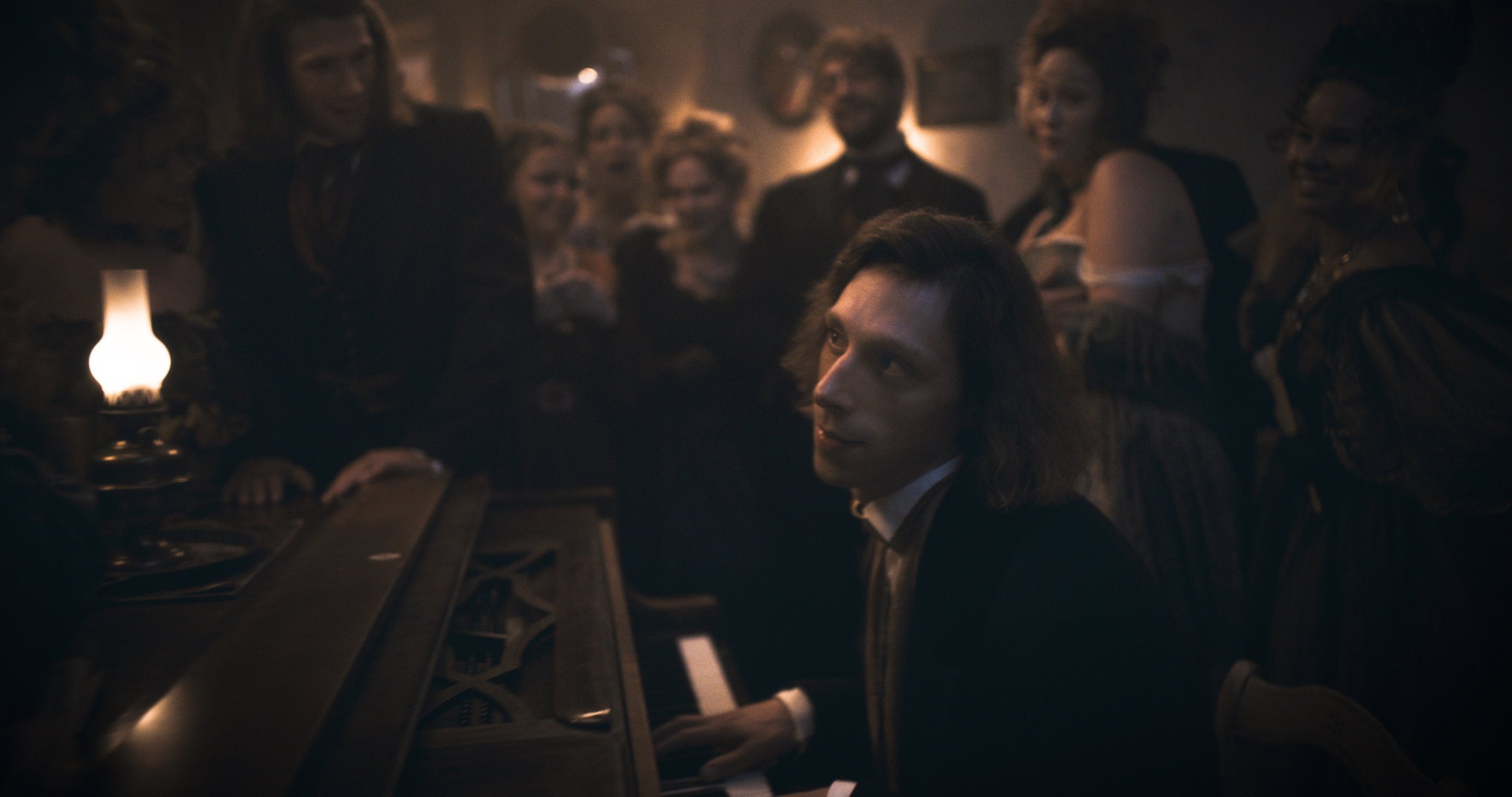 Eryk Kulm jako Chopin w filmie Chopin, Chopin kiedy premiera