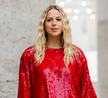 Jessica Mercedes na Fashion Week w Paryżu