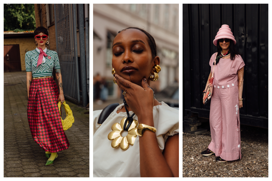 Street fashion Copenhagen Fashion Week SS25