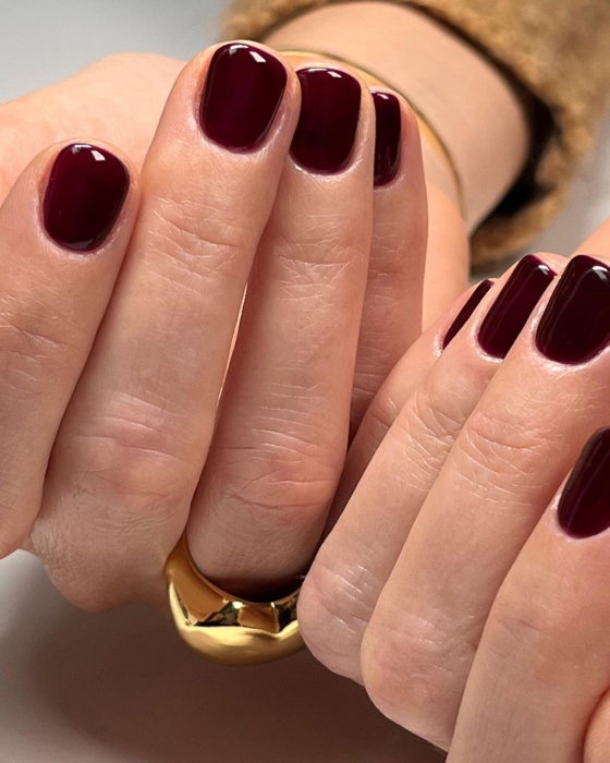 Black Cherry nails
