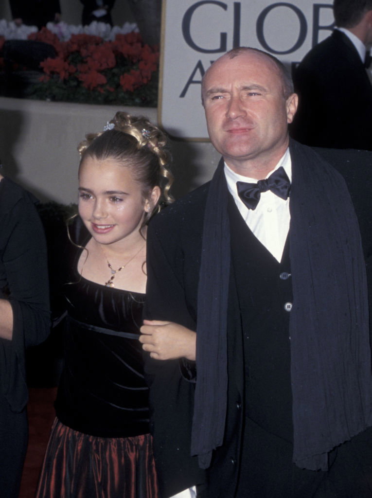 Lily Collins i Phil Collins