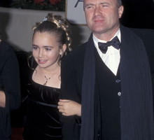 Lily Collins i Phil Collins