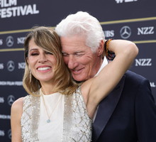 Richard Gere i żona Alejandra