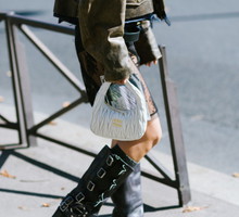 Biker boots od Miu Miu na Paris Fashion Week