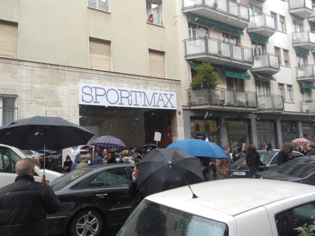 Fashion Week Milano, SPORRTMAX, fot. by Nikon COOLPIX S800c