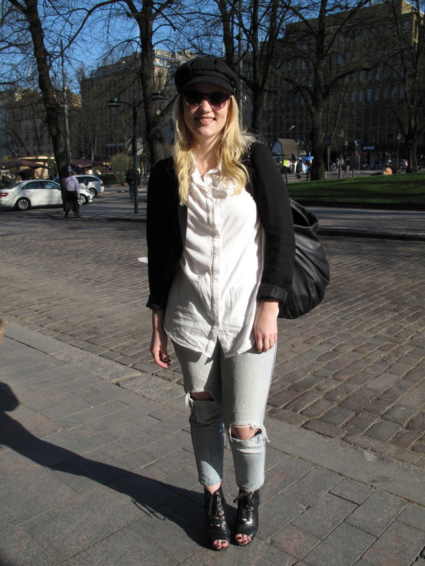 Street fashion w Helsinkach