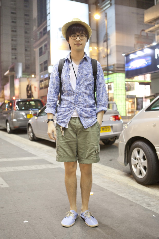 Street fashion z Hong Kongu