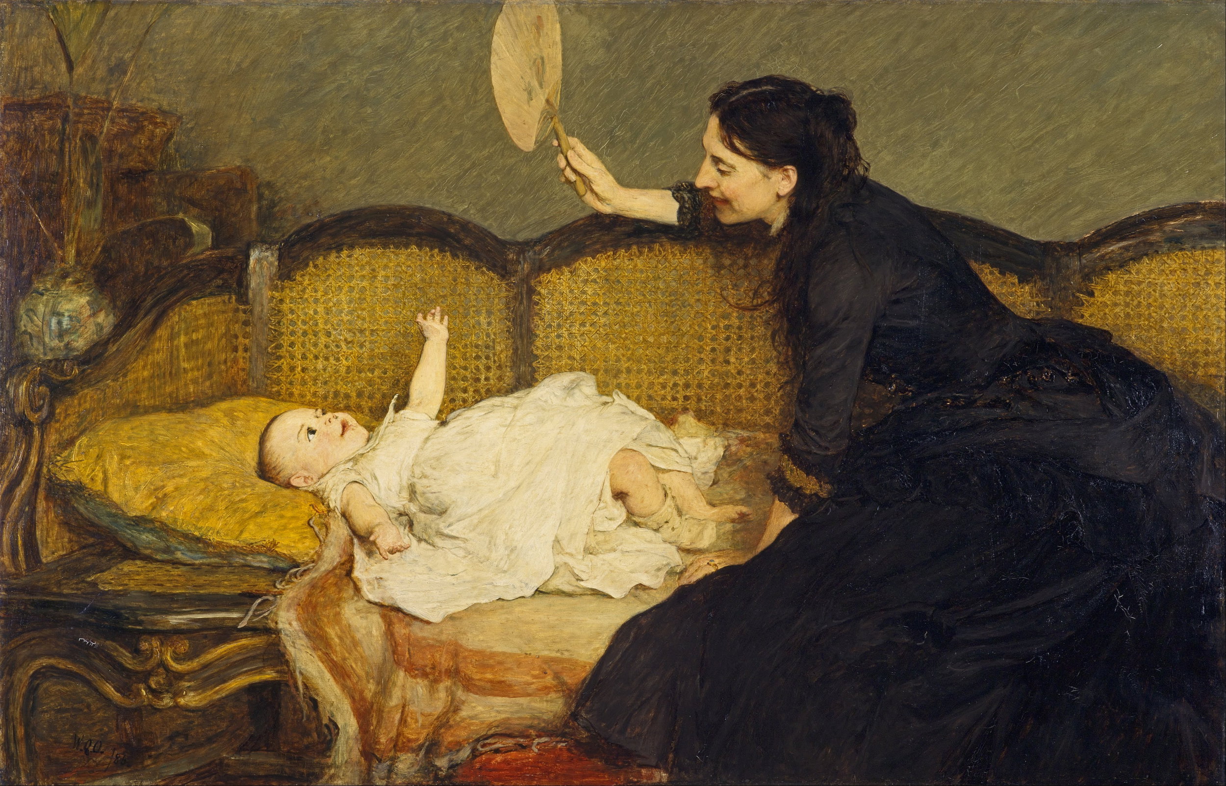 Sir William Quiller Orchardson,  (1832-1910) - Master Baby