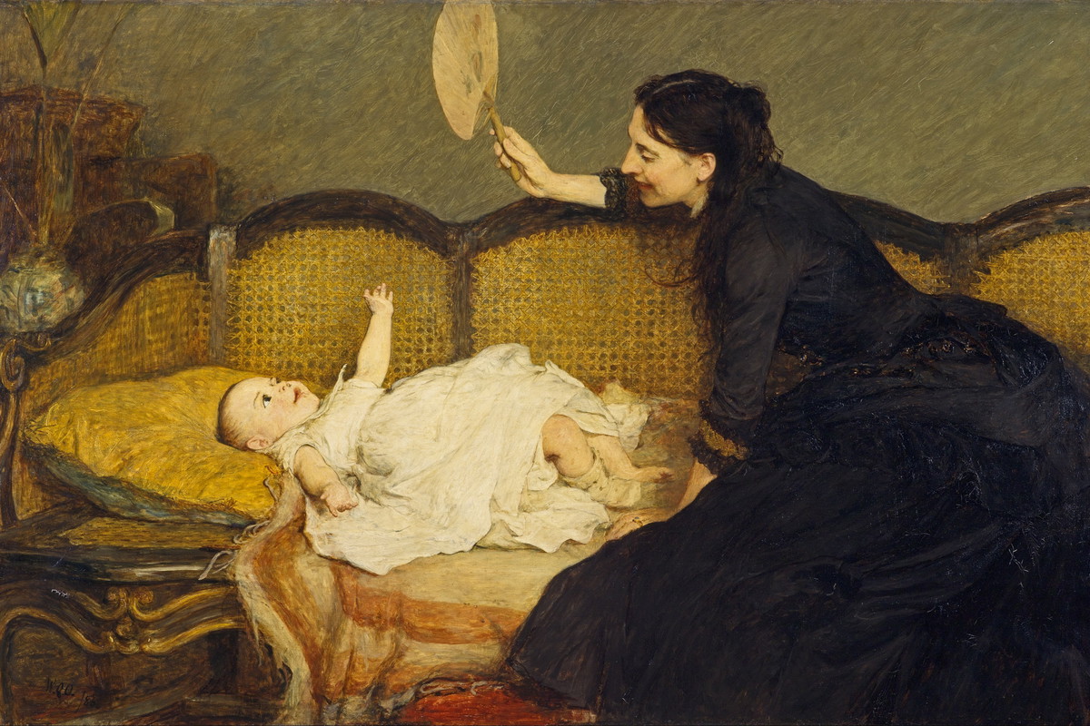 Sir William Quiller Orchardson, (1832-1910) - Master Baby