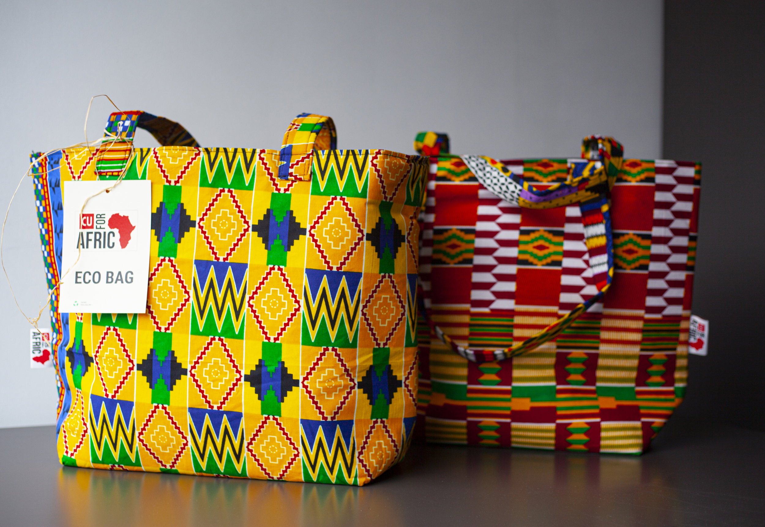 Torby z wzorem KENTE