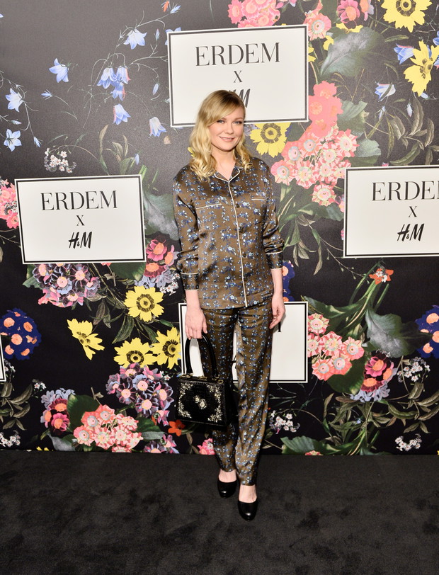 Gwiazdy na pokazie ERDEM x H&M - Kirsten Dunst