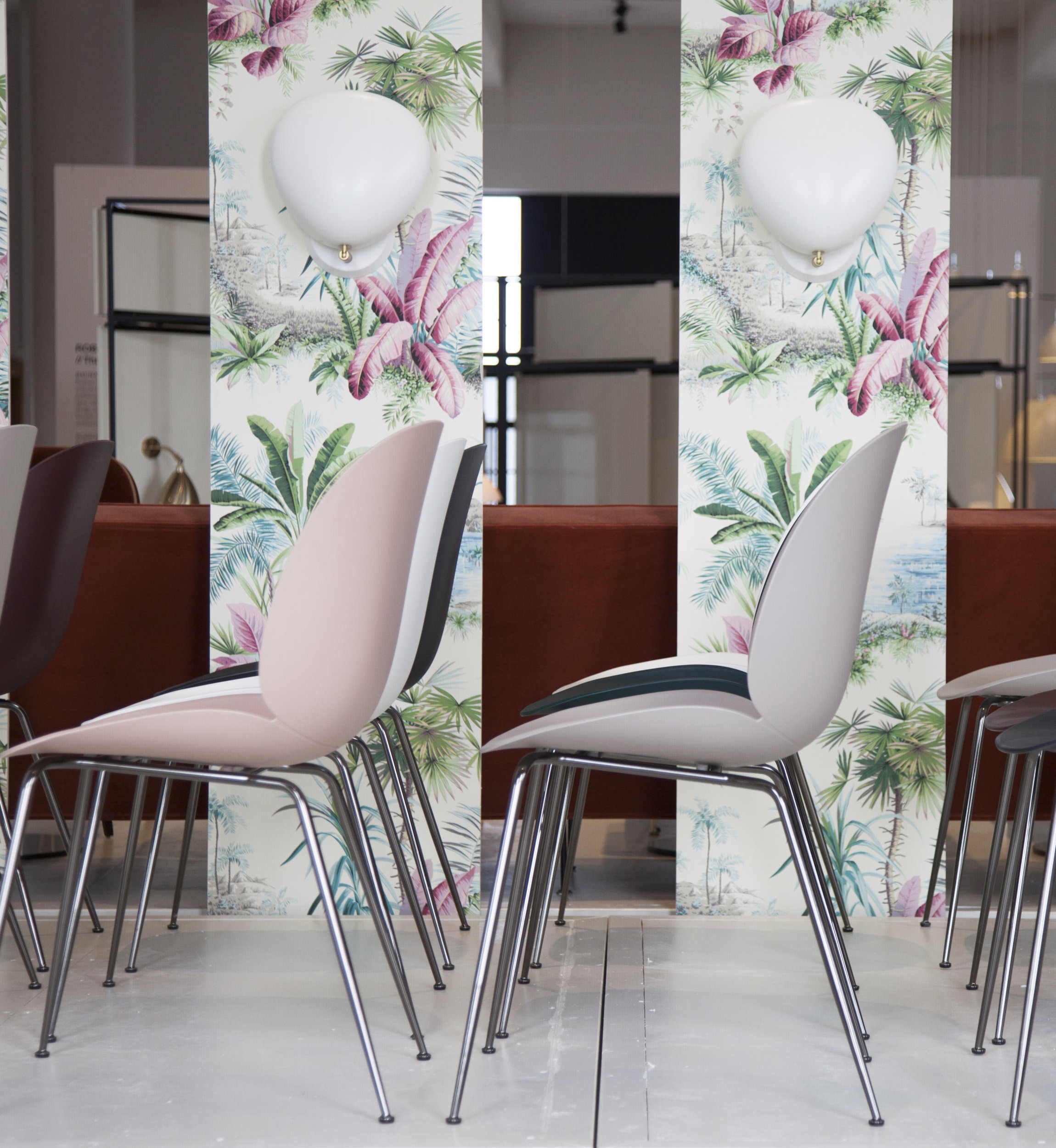 Kopenhaski showroom GUBI w letniej odsłonie