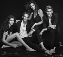 OMEGA Her Time: Kaia Gerber, Rande Gerber, Cindy Crawford, Presley Gerber