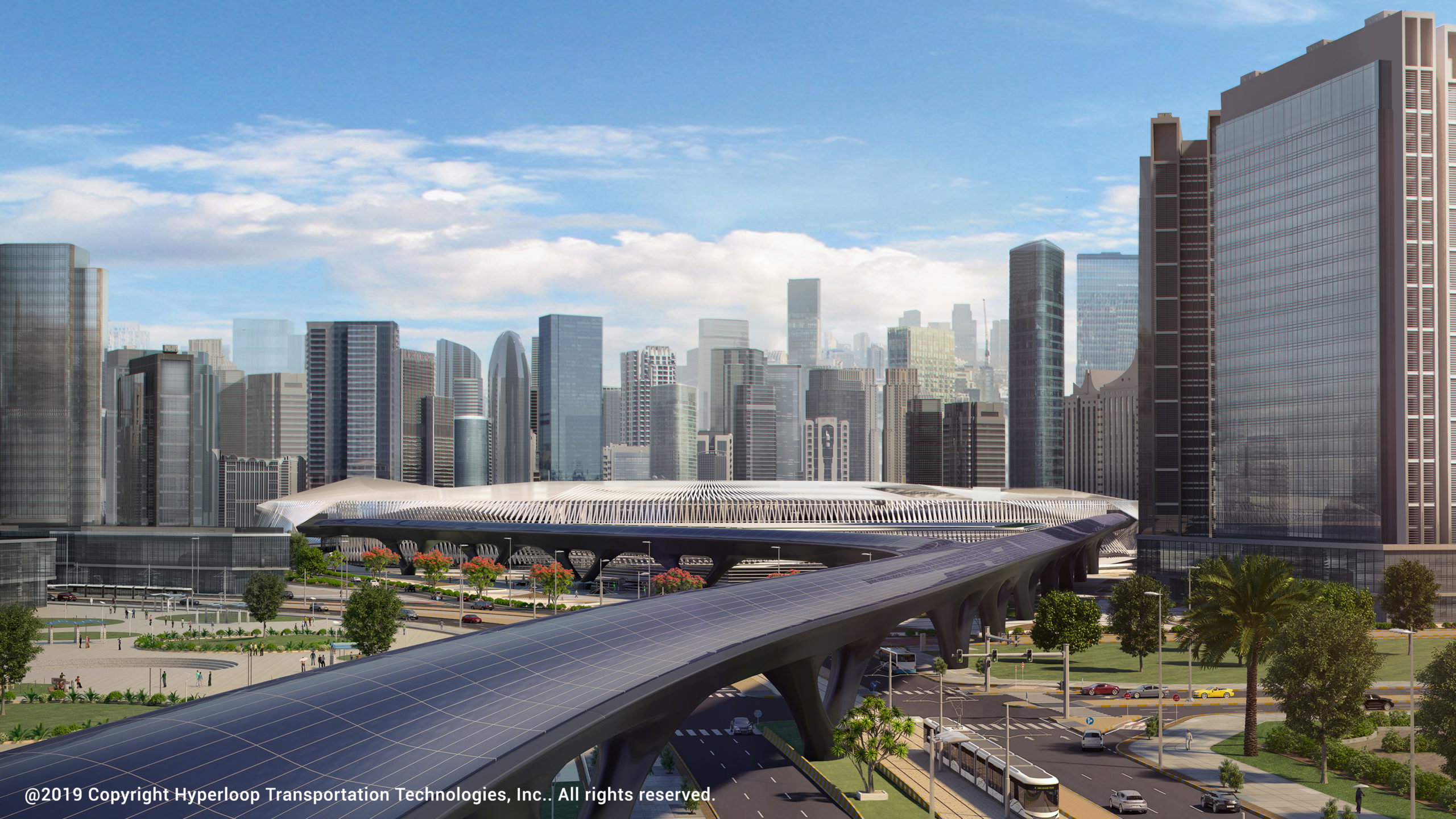 Hyperloop Italia - wizualizacje