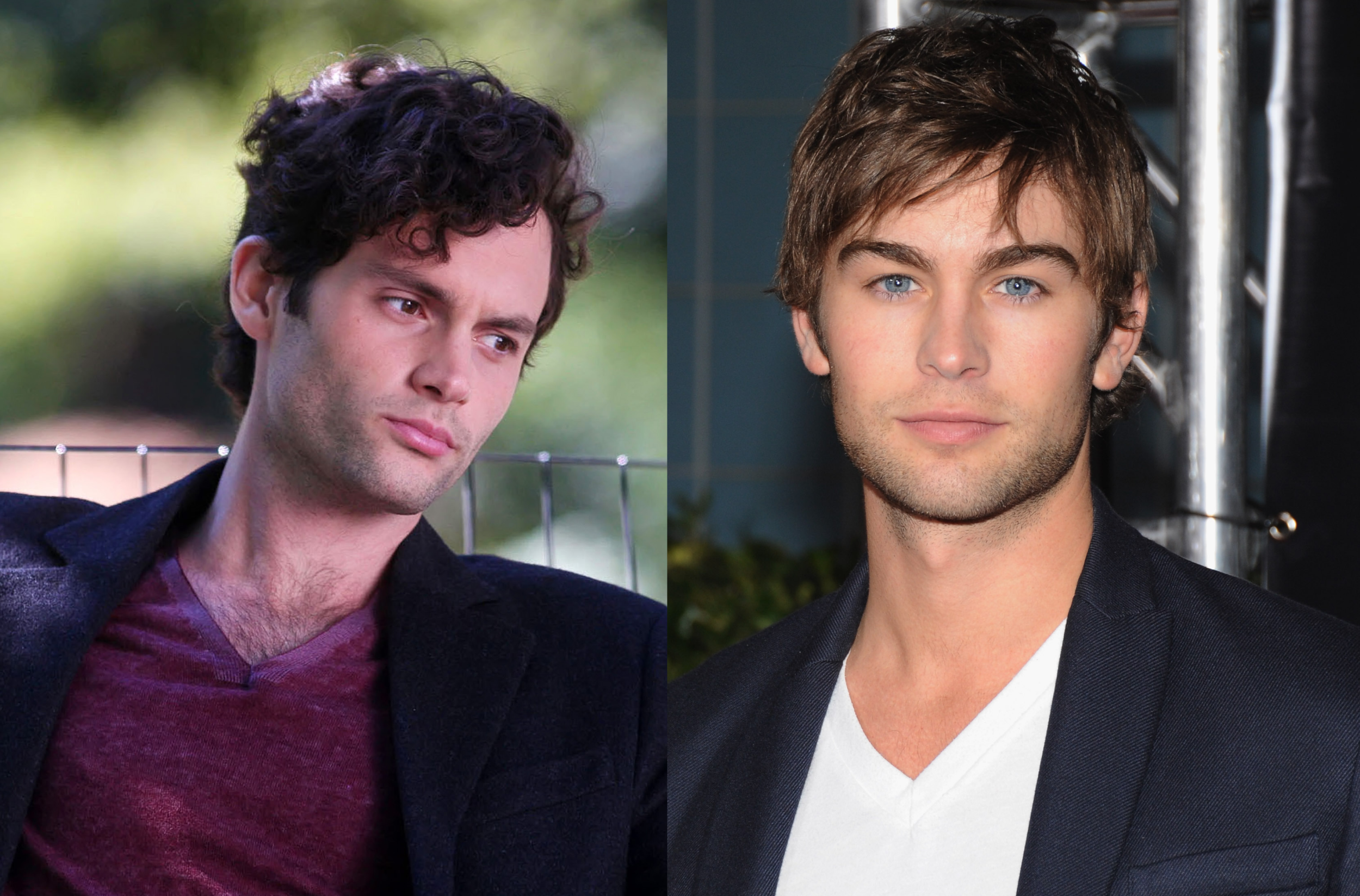 Penn Badgley i Chace Crawford
