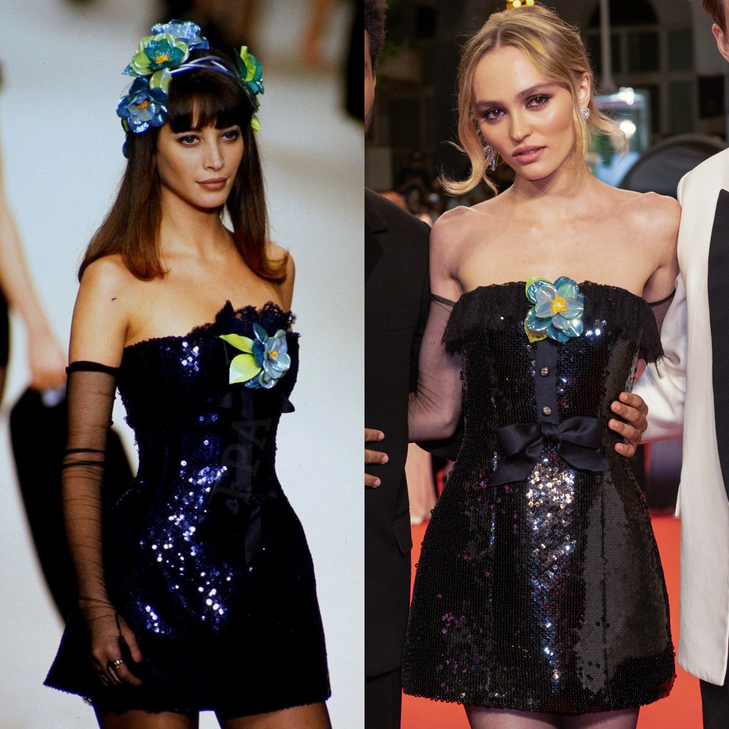 Christy Turlington i Lily-Rose Depp