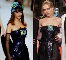 Christy Turlington i Lily-Rose Depp