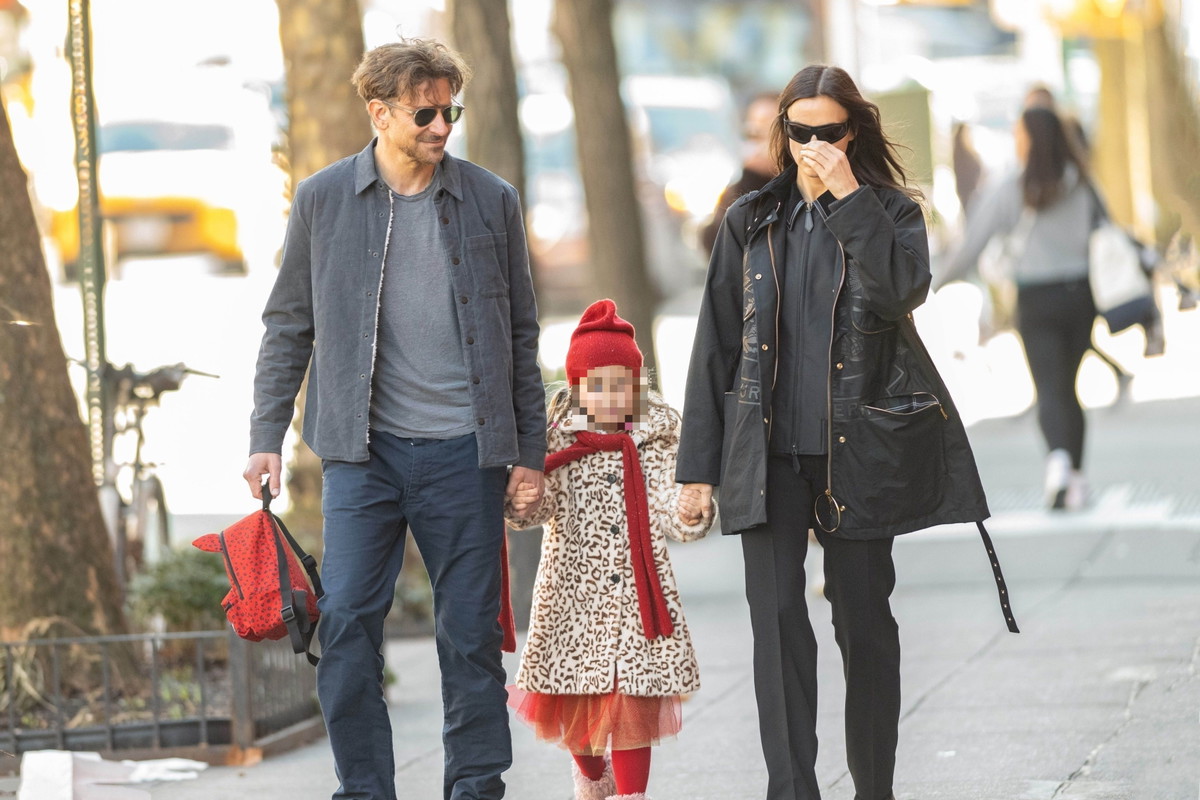Bradley Cooper i Irina Shayk na wspólnym spacerze
