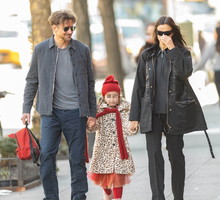 Bradley Cooper i Irina Shayk na wspólnym spacerze