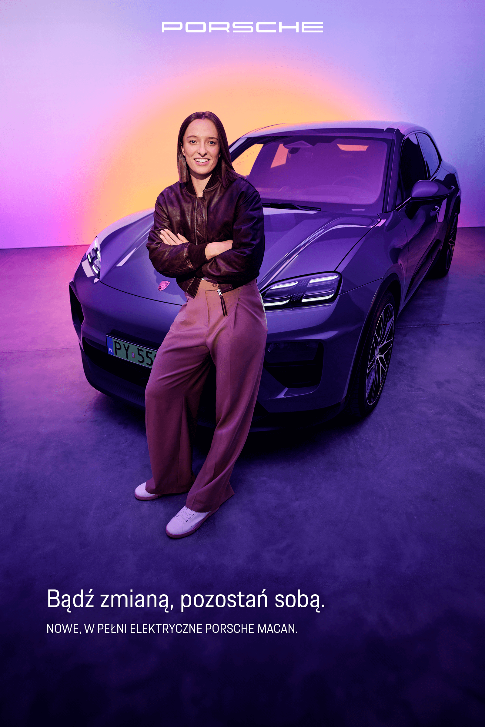 iga świątek x porsche