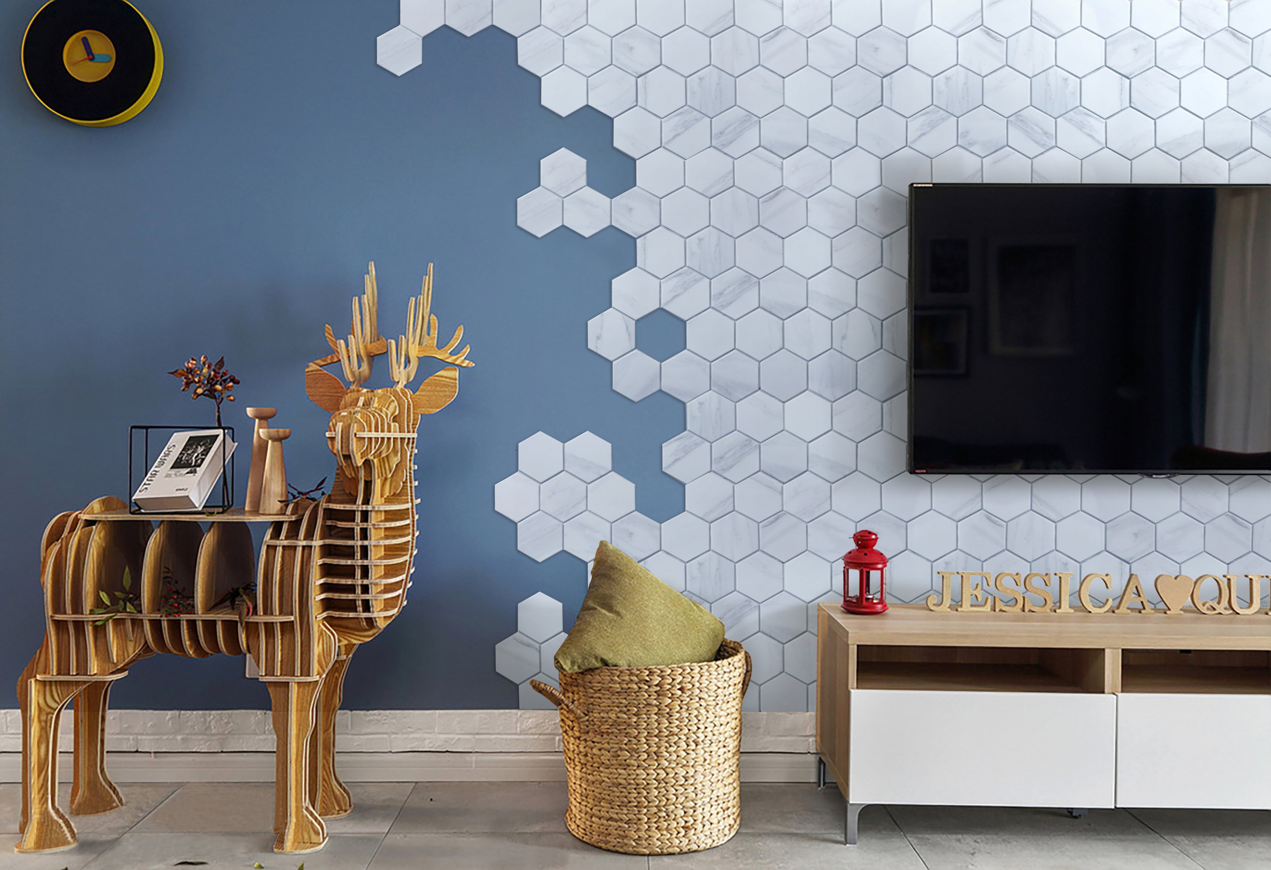 Heksagony od marki Raw Decor