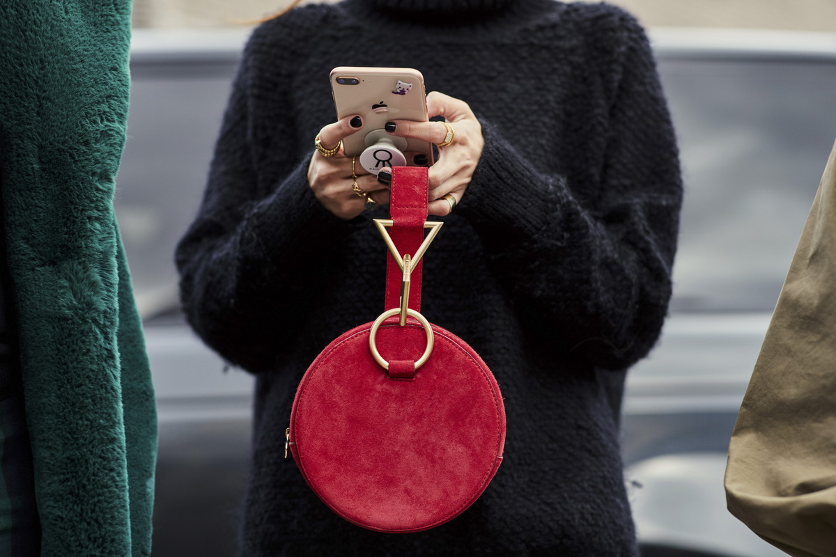 Street fashion na London Fashion Week