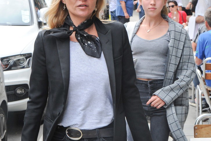 Kate Moss i Lila Grace Moss, 2015 rok