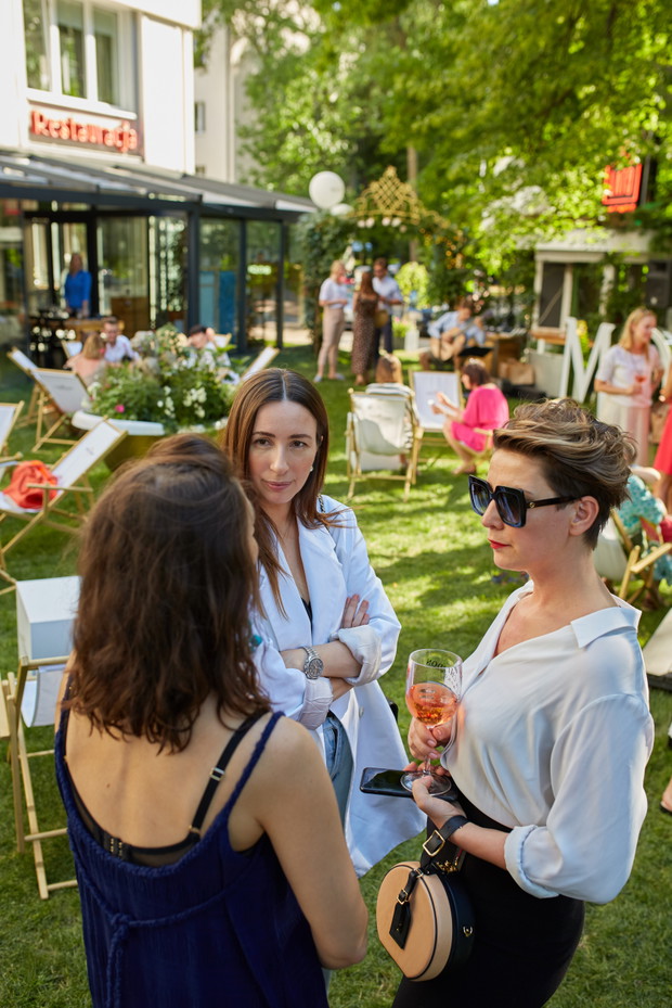 Miejsce, w którym celebrowano z Moet & Chandon