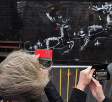 Nowy mural Banksy'ego