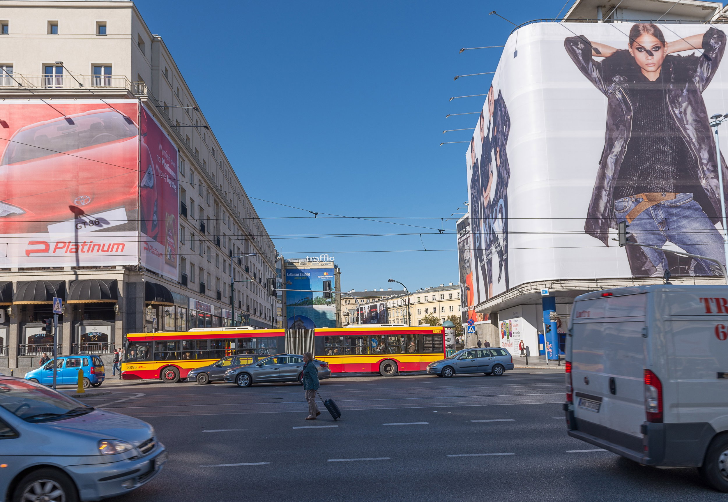 Reklamy w Warszawie