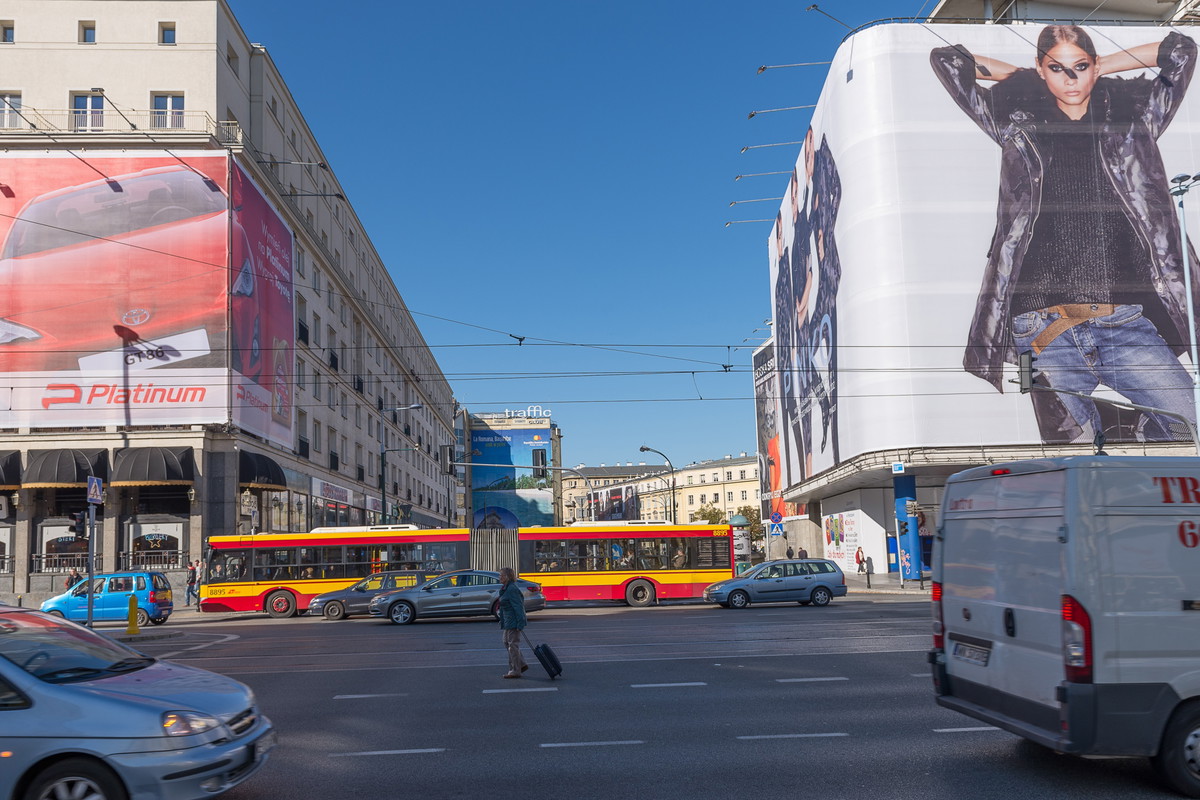 Reklamy w Warszawie