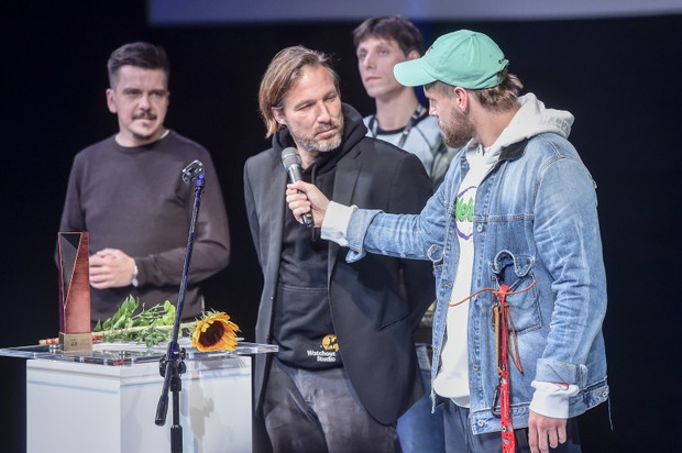 Xawery Żuławski i Sebastian Fabijański - Młoda Gala Festiwalu Polskich Filmów Fabularnych