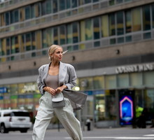 Street fashion: New York Fashion Week. Stylizacje
