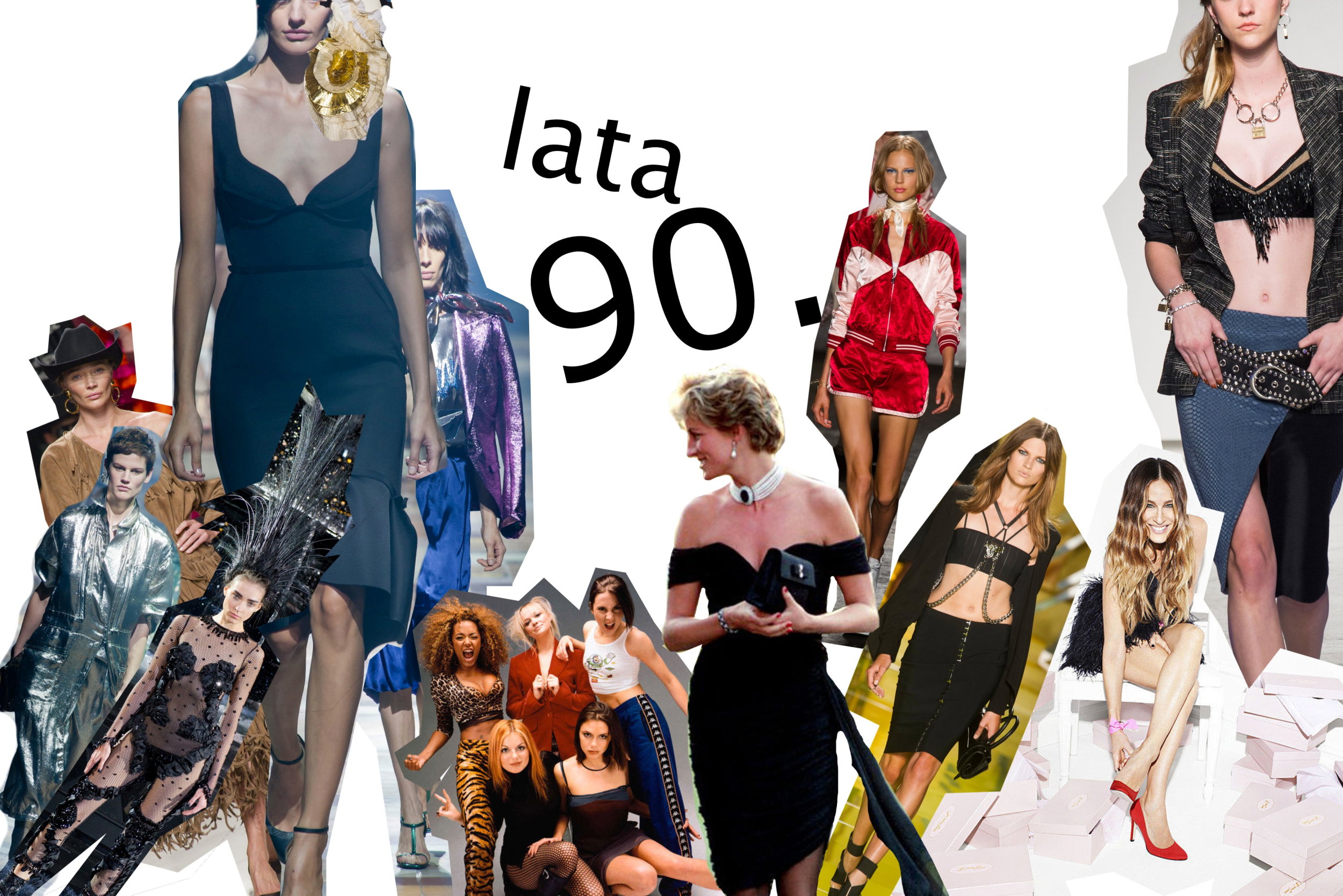 Trendy wiosna-lato 2014: szalone lata 90.