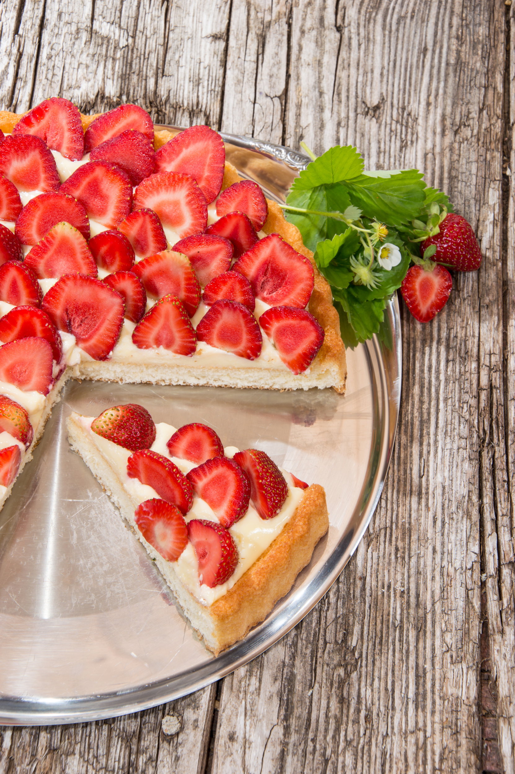 Proste przepisy na ciasta - tarta z owocami