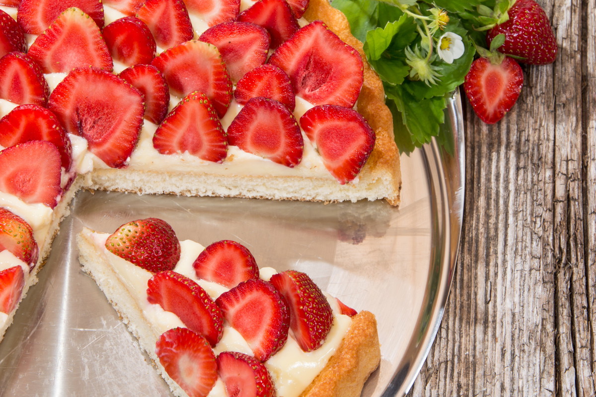 Proste przepisy na ciasta - tarta z owocami