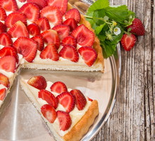 Proste przepisy na ciasta - tarta z owocami