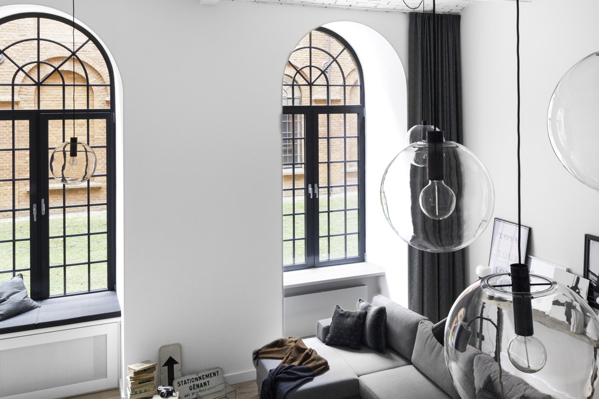 Wnętrze tygodnia: loft cały w bieli