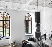 Wnętrze tygodnia: loft cały w bieli