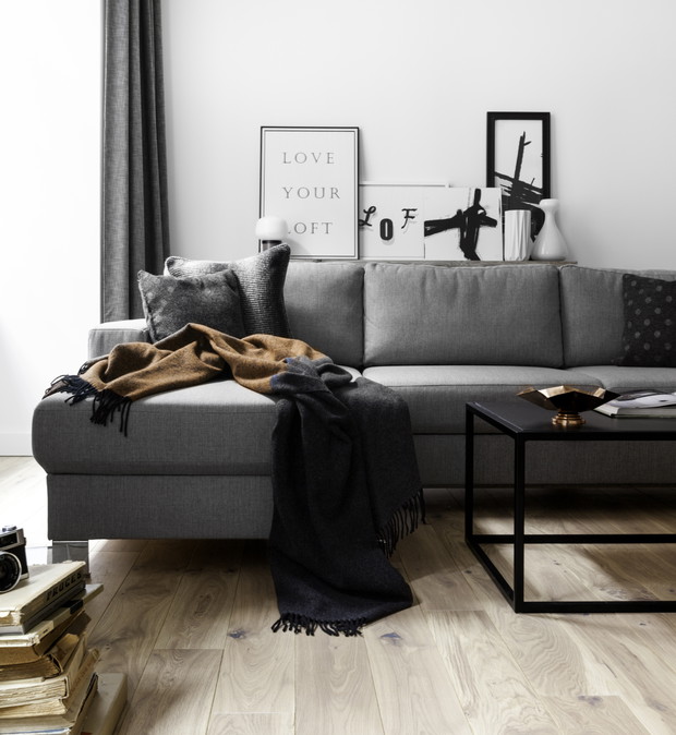 Wnętrze tygodnia: loft cały w bieli
