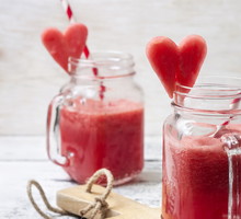 Przepis na walentynkowe smoothie