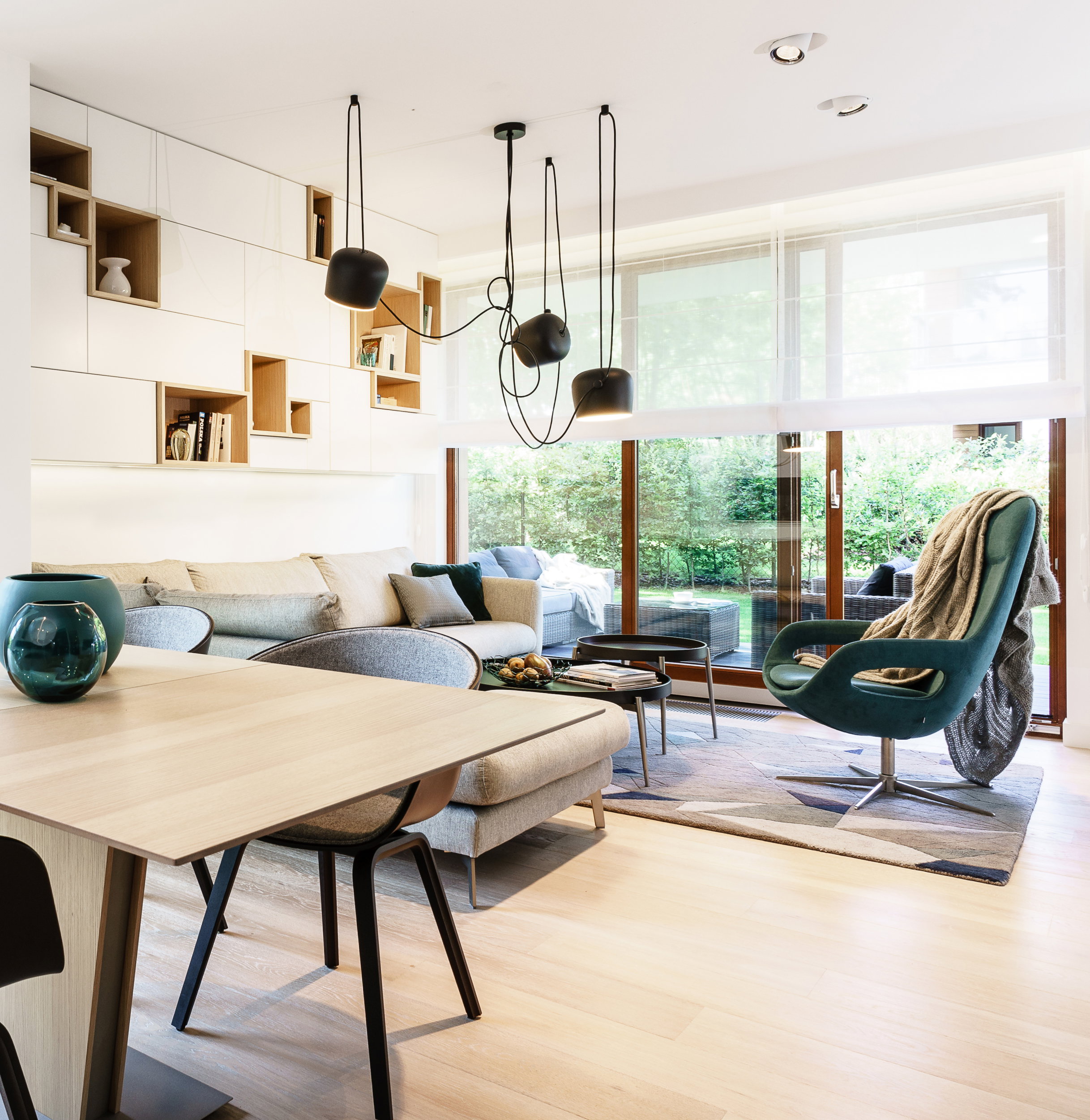 Wnętrze tygodnia: nowoczesny i przytulny apartament w Gdyni , proj. Dragon Art; Anna Maria Sokołowska, Marta Piątkowska, fot. Foto & Mohito