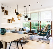 Wnętrze tygodnia: nowoczesny i przytulny apartament w Gdyni , proj. Dragon Art; Anna Maria Sokołowska, Marta Piątkowska, fot. Foto & Mohito
