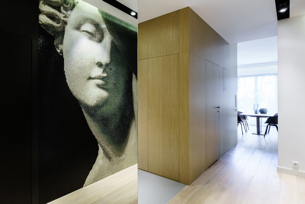 Wnętrze tygodnia:nowoczesny i przytulny apartament w Gdyni, proj. Dragon Art - Anna Maria Sokołowska, Marta Piątkowska, fot. Foto & Mohito