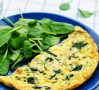 Śniadanie fit: wytrawny omlet białkowy