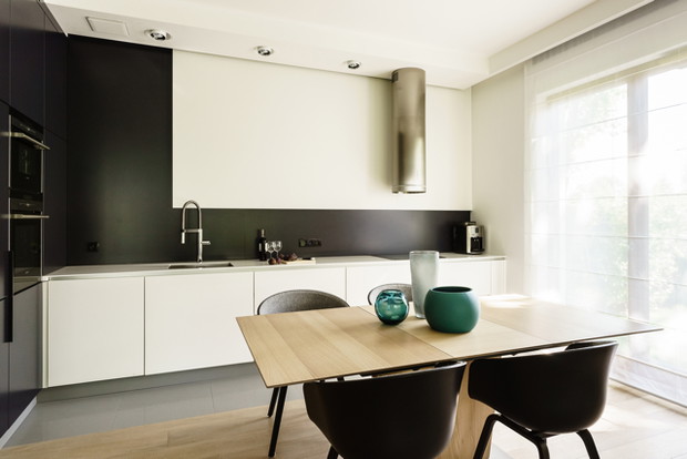Wnętrze tygodnia:nowoczesny i przytulny apartament w Gdyni, proj. Dragon Art - Anna Maria Sokołowska, Marta Piątkowska, fot. Foto & Mohito