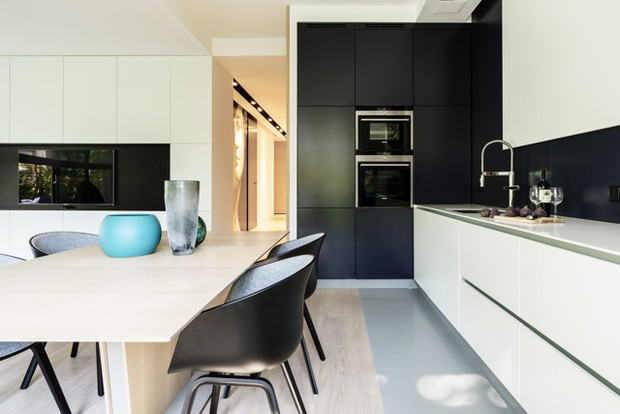 Wnętrze tygodnia:nowoczesny i przytulny apartament w Gdyni, proj. Dragon Art - Anna Maria Sokołowska, Marta Piątkowska, fot. Foto & Mohito